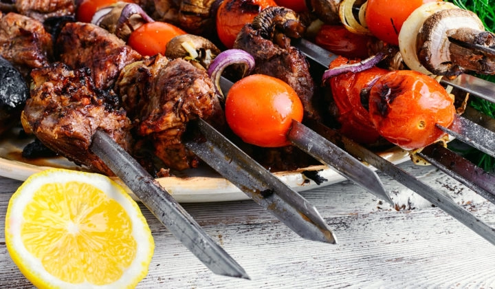 Brochettes de boeuf Tandoori